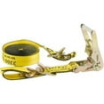 thumbnail image 1 of Erickson 58629 2 in. x 20 ft. Ratchet Strap with Floating D-Ring, Yellow, 1 of 1