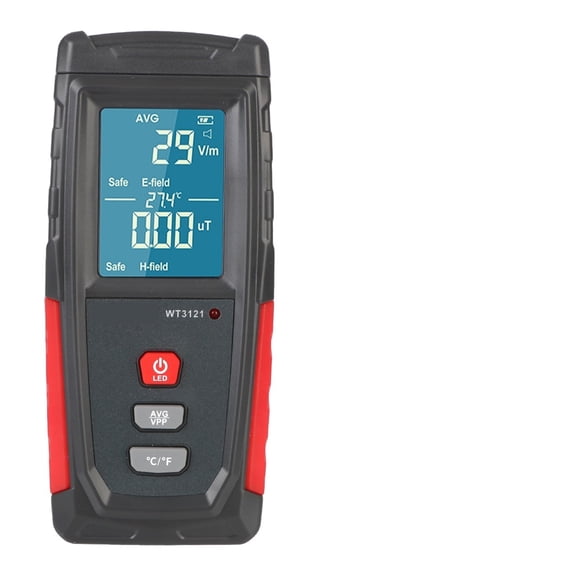 Electric Field EMF Meter Detector Radiation Dosimeter Monitor Tester Handheld Portable Counter Electromagnetic Radiation Tester ,Portable