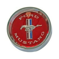 Scott Drake C5ZZ-1130-W 1965-1966 Styled Steel Hub Cap Red