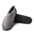 thumbnail image 3 of DF by Dearfoams Men's Adam Velour Moccasin with Memory Foam Slippers (Indoor/Outdoor), 3 of 6