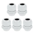 thumbnail image 1 of 5Pack G 3/4" Pasacables de Nailon, Grommet Ajustable Impermeable para Cables, Gris, 1 of 6