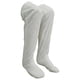 thumbnail image 5 of Calcetines hasta el muslo de forro polar térmico para piernas, accesorios de cosplay, cómodos para las piernas. blanco, 5 of 9