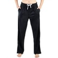 thumbnail image 3 of Jo & Bette Women’s Fleece Pajama Pants with Pockets, Plaid Sleep Pants, 2 Pairs, 3 of 7