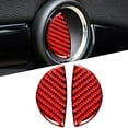 thumbnail image 6 of Red Carbon Fiber Door Handle Covers for Mini for Cooper R55 R56 Set of 2, 6 of 6