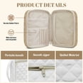 thumbnail image 5 of ZUXONGSY Eagle Forest Cross Print Bible Case for Women Quilted Bible Carrier Sturdy Christian Tote Bag with Handle ChuZU Bag for Study, 5 of 7