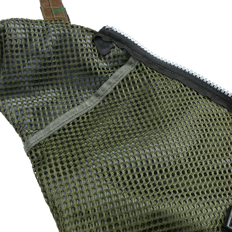 Lixada Outdoor Fishing Vest Pack Multi Pocket Breathable Mesh