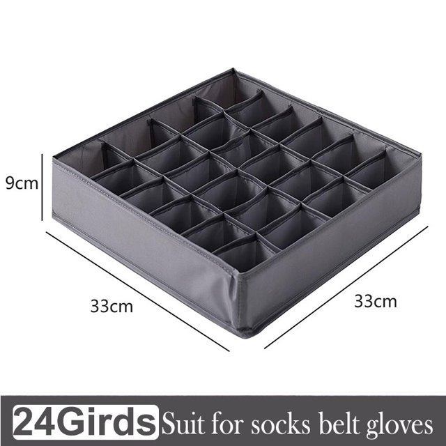 Caja De Almacenamiento De Ropa Interior Cajón Organizador Sujetadores Calcetines Camiseta Pantalones Divisor Organizadores