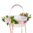 thumbnail image 5 of Yoetaun Artificial Flower Basket for Weddings and Anniversaries Perfectly for Banquets and Party Supplies in Delicate Type Pink, 5 of 8
