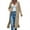 Beige, variant on Open Front Long Cardigan Sweaters for Women Ribbed Knit Oversized Fall Casual Coat with Pockets