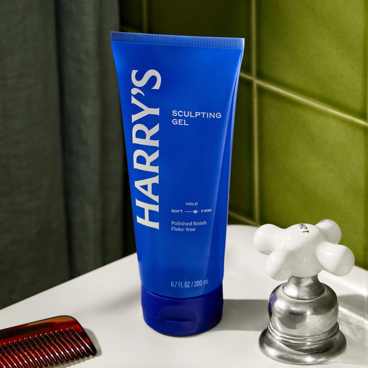 Harry's Men's Sculpting Hair Gel, Firm Hold with Polished Finish, 6.7 fl oz