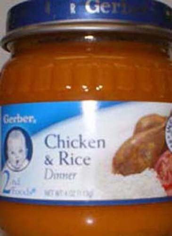 Gerber 2nd Food Hearty Chicken Rice Dinner, 4 Oz.