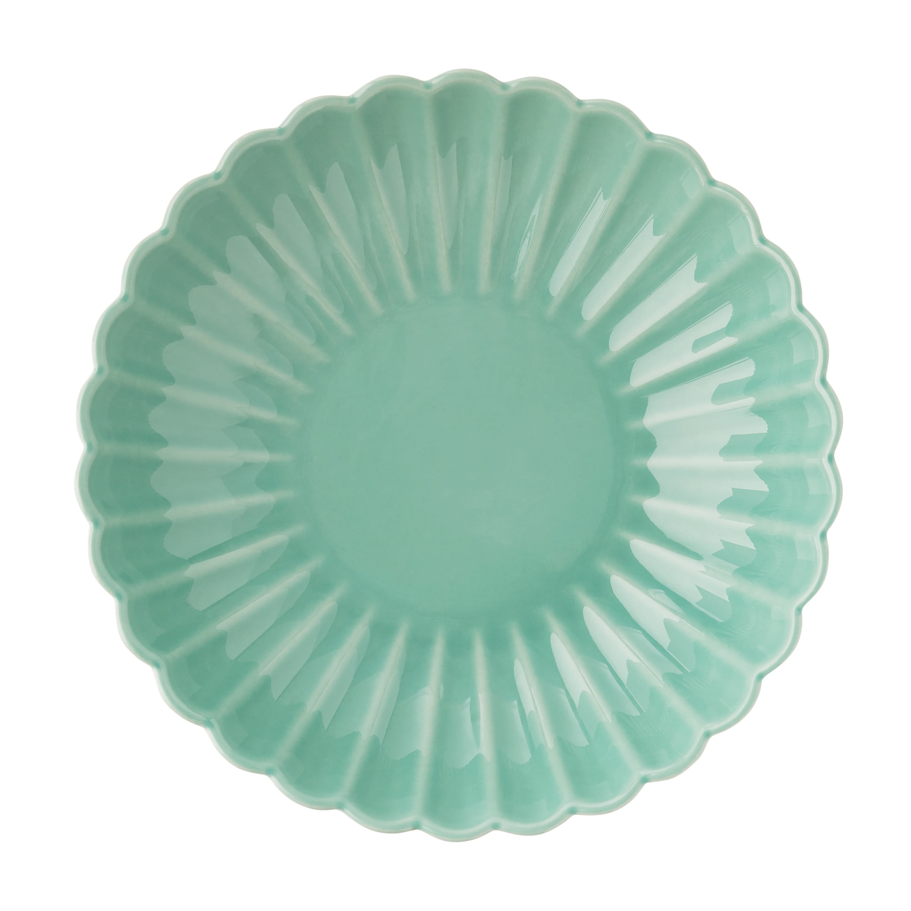 The Pioneer Woman Colette Stoneware Dinner Bowls, Green, Set of 4