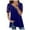 Blue, variant on Womens Short Sleeve Tops Casual Fashion Round Neck Short Sleeved Love Printed T Shirt Top Striped Tshirt Women Womens Plus Size Tops