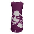 thumbnail image 3 of Nina simone - best african singer Sleeveless U-Neck Fake Two Piece Dress party dress women elegant luxury beach dress, 3 of 6
