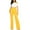 Yellow, variant on ALLLIST Women's Pants Elastic Waist Knit Pants Plain Black Lounge Pants Teen's Pants