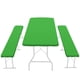 thumbnail image 2 of Mantel Picnic, juego de 3 piezas de tela elástica ajustable, lavable, para uso en interiores y hogar, fácil de limpiar, para reuniones familiares, base resistente, ideal para comidas diarias., 2 of 9