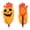 A, variant on Ailezt Halloween Decor Halloween Trick Or For Kids Pumpkin Candy Tote With Hand Handle Reusable Candy Holder For Halloween Party & Decorations
