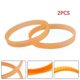 thumbnail image 1 of Electric Planer Belt Drive Belt Woodworking Tool NF90 Model Orange Polyurethane Power Tool Accessories 047inch Width 255mm 2PCS, 1 of 5
