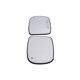 thumbnail image 5 of Lentes de Espejo Retrovisor L+R Espejo Lateral de Puerta Exterior para 200 300 2011-2021 68101147 68101146, 5 of 5