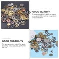thumbnail image 3 of CIMAXIC Punk Style Gear Accessories Set for DIY Craft Decor with Durable Alloy Material Assorted Color,0.91"X0.91"X0.08", 3 of 4