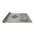 thumbnail image 2 of Ahgly Company Indoor Square Abstract Gray Modern Area Rugs, 6' Square, 2 of 4