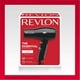 thumbnail image 2 of REVLON 1875W ligero + compacto. secador de pelo de viaje, negro Revlon 1, 2 of 3