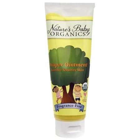 Nature's Baby Organics Diaper Ointment All Natural Fragrance Free - 3 oz -