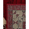 thumbnail image 6 of Unique Loom Taftan Collection Area Rug - Oasis (7' 10" Square Red/Black), 6 of 7