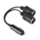 thumbnail image 5 of EOTVIA Enchufe de cargador de coche de 12 V/24 V macho a hembra de 2 vías Cable de extensión de enchufe de cigarrillo, Cable de encendedor de cigarrillos de 2 vías EOTVIA None, 5 of 6
