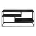 thumbnail image 1 of Floating Wood Shelf TV Stand for TVs up to 43 Inches - 40 Inch - Solid Black, 1 of 7