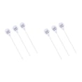 thumbnail image 1 of Bewildely 3 Pieces ABS Cake Probe Skewer Reusable Accessories Kitchen Baking Portable Anti-rust Cute Tester Replacement Home blanco 19*4.5 cm 2Conjunto, 1 of 6