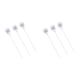 thumbnail image 4 of Yuarrent 3 Pieces Stainless Steel Cake Probe Kitchen Anti-rust Home Testing Needle Tool Skewer Tester Reusable Accessories blanco 19*4.5 cm 2Conjunto, 4 of 6