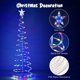 thumbnail image 5 of Yescom 15-Pack Christmas Spiral Light Kit Battery Powered 3/4/6 Feet Pre-Installed LED For Indoor Outdoor, 5 of 11