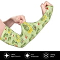 thumbnail image 3 of Daiia Cute Dinosaurs Cartoon UV Sun Protection Arm Sleeves - Cooling Compression Arm Sleeve - Sports & UV Arm Sleeves for Men & Women, 3 of 8
