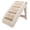 Tan-Bed - 25 Inches Tall, variant on Cozyup Folding Dog Stairs  Portable Indoor/outdoor Pet Steps For Bed Couch & Car Grey 20 Inch