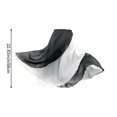 thumbnail image 6 of Hzzsbu Ballet Wrap Skirt For Women Adult Double Layer Chiffon Dance Practice Skirt With Tie Waist Midi Length, 6 of 7