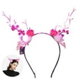 thumbnail image 4 of Bandeau d'Halloween Mode Papillon Lumineux Costume de Fête Bandeau, 4 of 10
