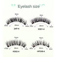 thumbnail image 6 of Magnetic suction false eyelashes, waterproof and durable, reusable, 6 of 10