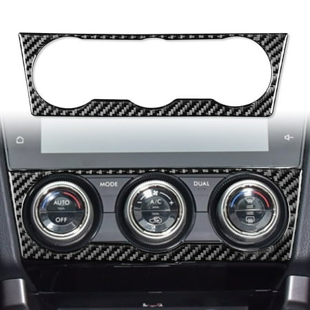 

Carbon Fiber Air Conditioner Switch Knob Cover Trim For Forester 2013-2018