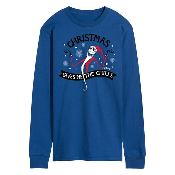 The Nightmare Before Christmas - Christmas Chills - Men's Long Sleeve T-Shirt