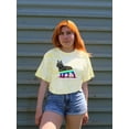 thumbnail image 2 of Life W Bulldog Silhouette  Tie Dye Cyclone Women -Image by Shutterstock, Female Medium, 2 of 4