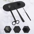 thumbnail image 4 of Conjunto de accesorios de de 4 unids con snuffer de , recortadora de y de mecha, bandeja de almacenamiento, organizador quatre en un Negro+Bandeja Macarena Apagavelas, 4 of 8