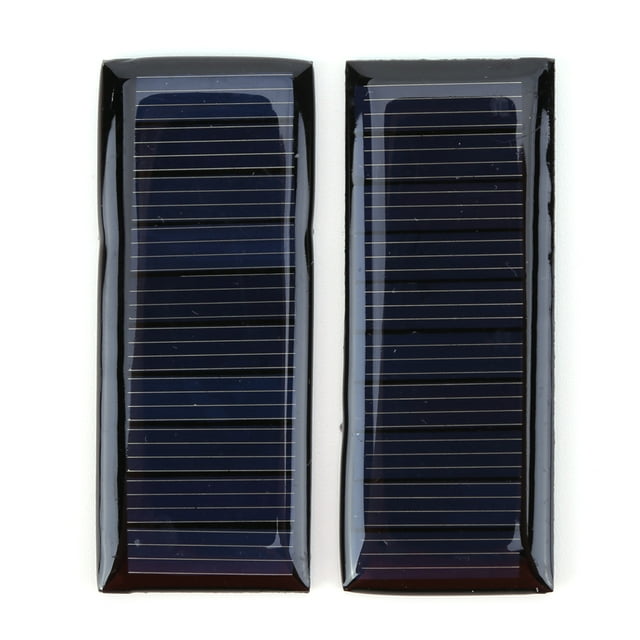 Panel Solar Pequeña 5V 0.23W 45MA para 3.7V /LED (2 Piezas)
