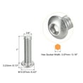 thumbnail image 2 of 1/4-20x1" Button Head Socket Cap Screws, 25 Pack 304 Stainless Steel Screws, 2 of 5