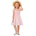 thumbnail image 2 of Vestido de verano rosa sin mangas para niñas pequeñas Dress Vieille 4-5T, 2 of 6