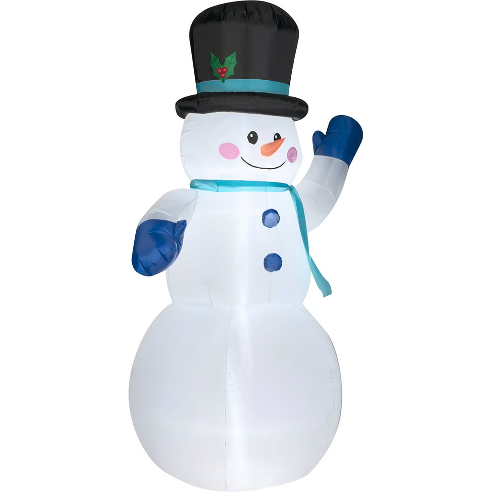 giant inflatable snowman