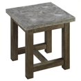 thumbnail image 2 of Home Styles Table de Bout en Béton Chic en Brun et Gris, 2 of 4