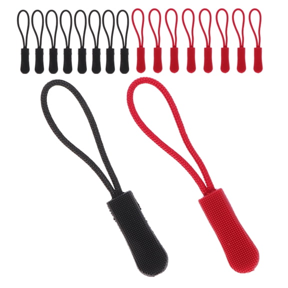 HAMPPLIES 20-Piece Universal Zipper Repair Kit for Clothes with PVC Nylon Replacement