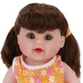 thumbnail image 4 of Muñeca Reborn realista de 30cm, vinilo de cuerpo completo, muñecas lindas impermeables realistas, 4 of 8