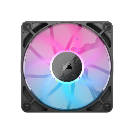 CORSAIR iCUE Link RX120 RGB 120mm PWM Fan - Magnetic Dome Bearing - Single Fan - Black